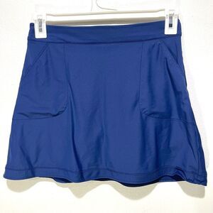 Peter Millar crown Skort Performance outdoors sports golf Tennis Blue Women’s S